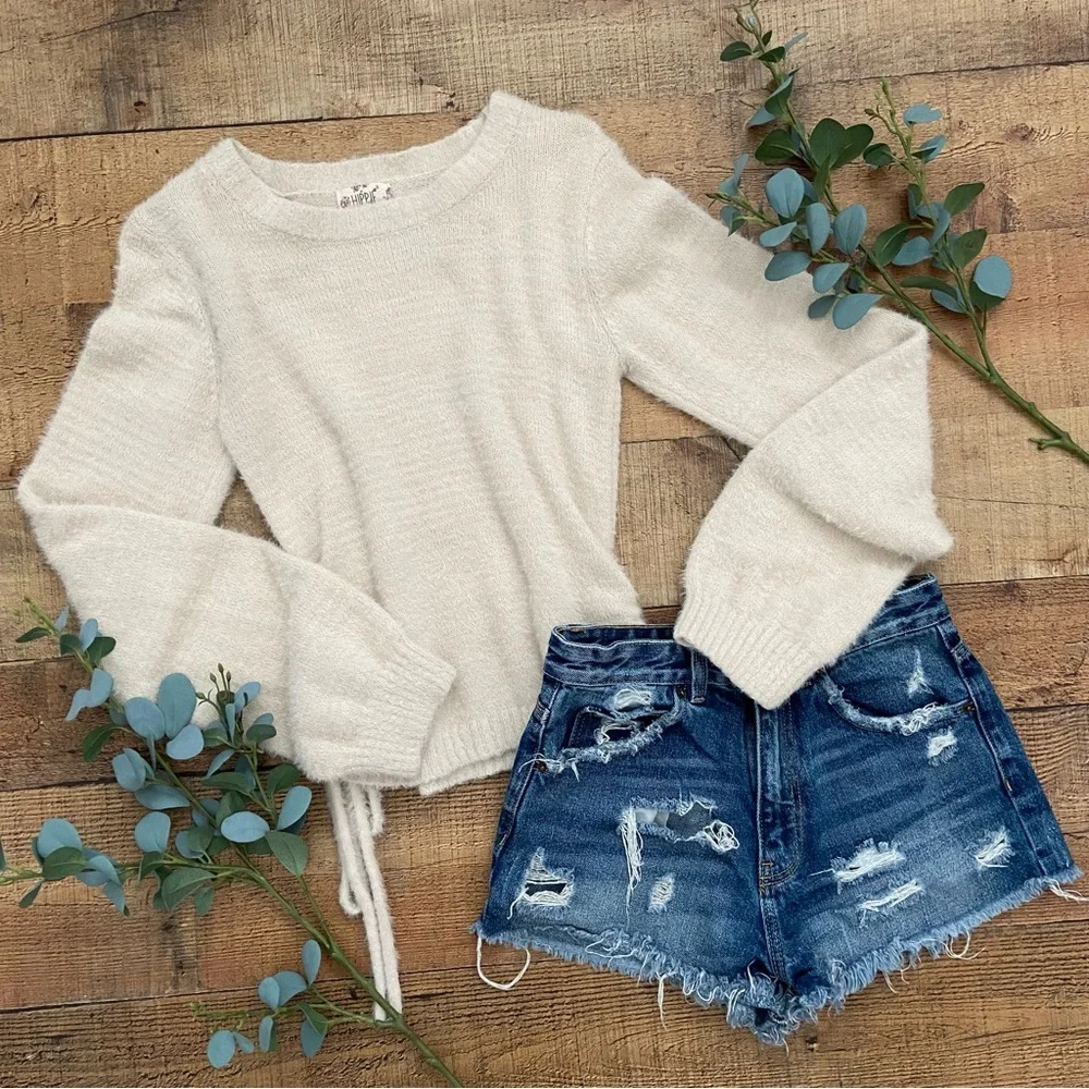 SHORTS Denim Jean Cutoffs ZARA Trafeluc Destroyed Denim SHORTS